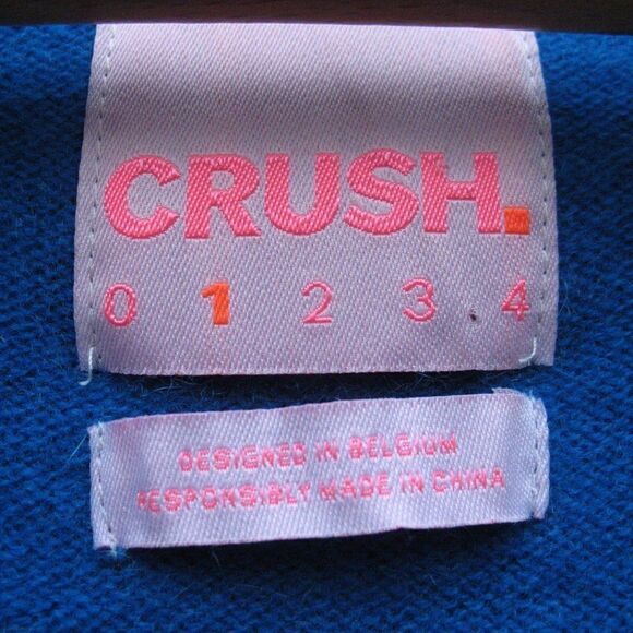 Crush 100 % Cashmere V Neck Sweater - Picture 7 of 9